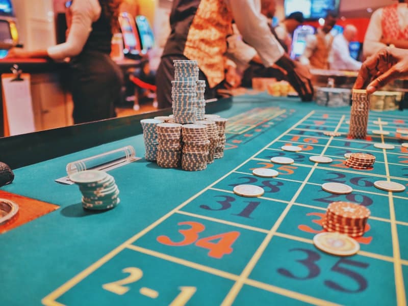 Roulette table at corporate event, Sydney
